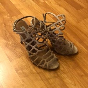 Nine West Slither strap heels